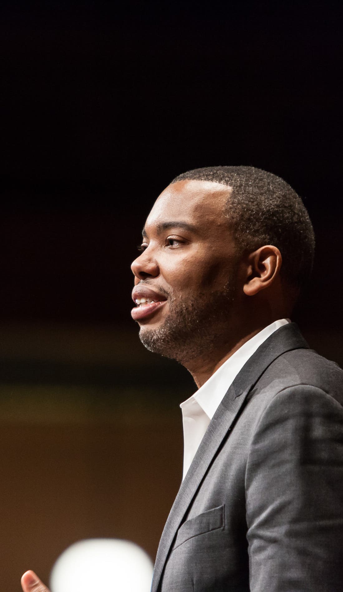 Ta-Nehisi Coates promotional image for upcoming events and ticket sales