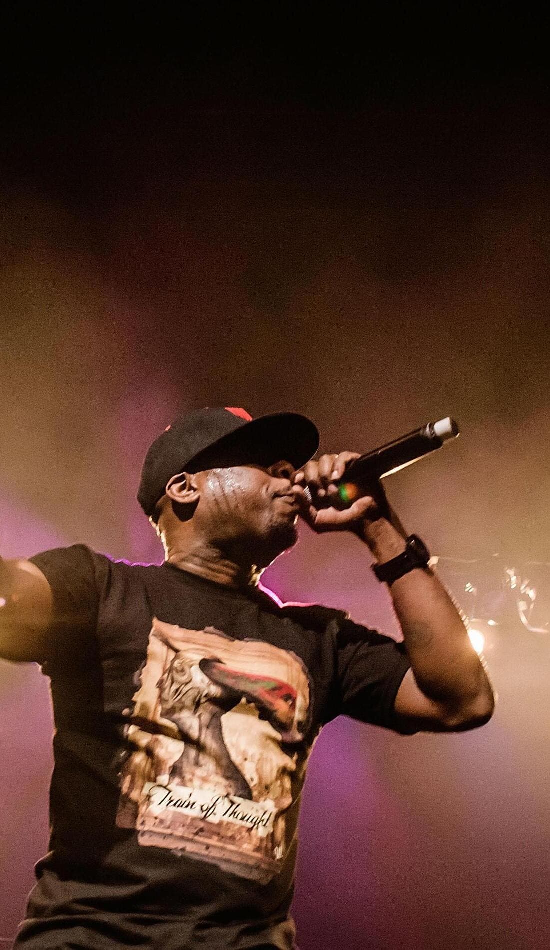 Talib Kweli promotional image for upcoming events and ticket sales