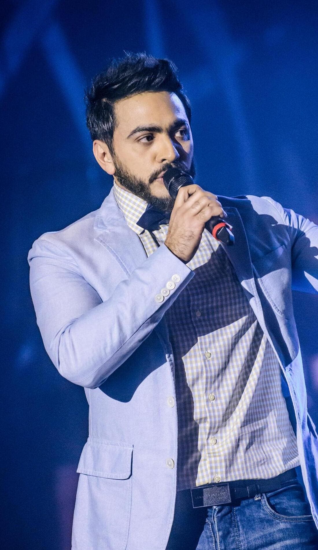 Tamer Hosny promotional image for upcoming events and ticket sales