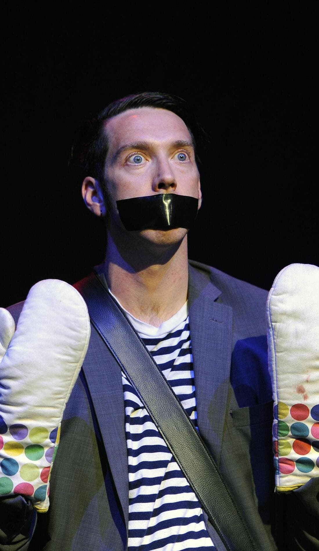 Tape Face promotional image for upcoming events and ticket sales