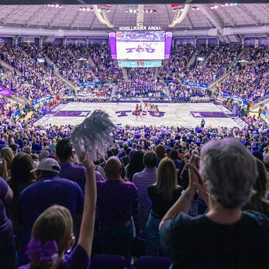 Promotional image of TCU Horned Frogs Womens Basketball