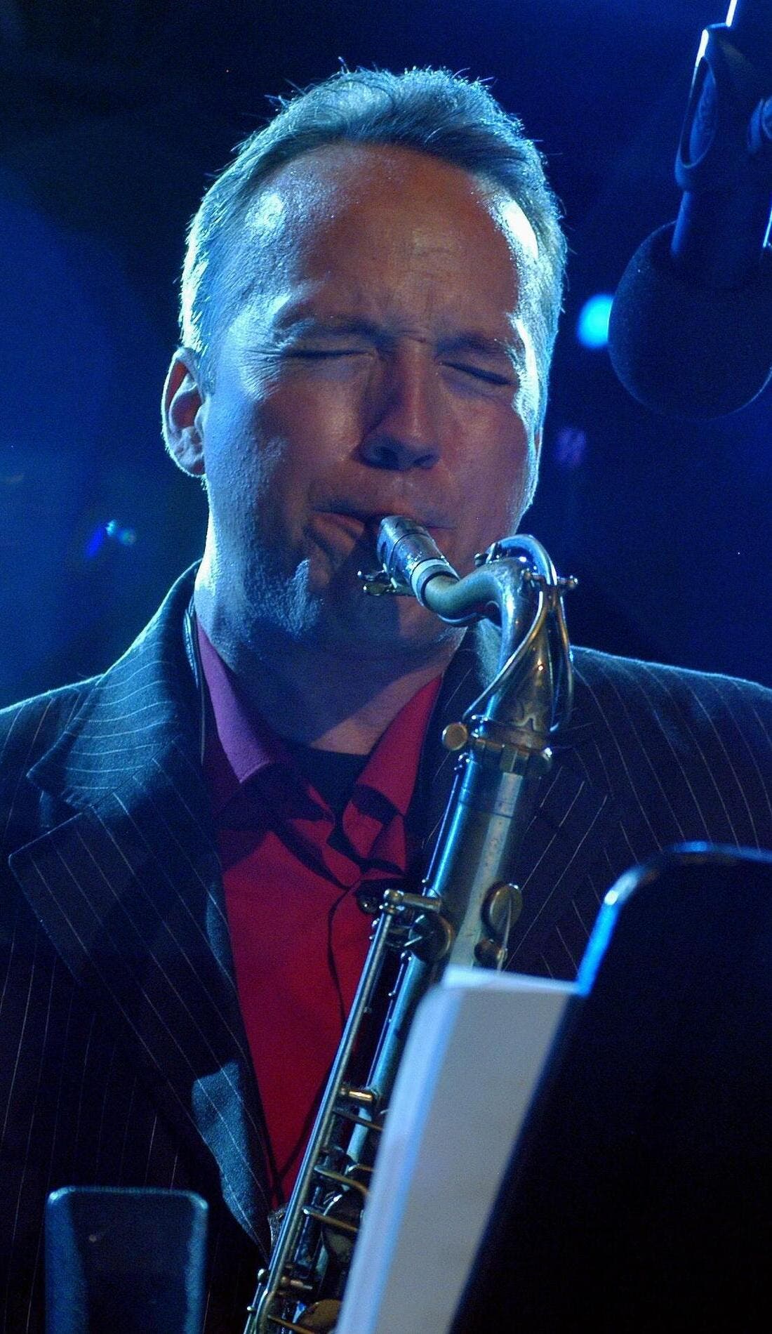 Ted Nash promotional image for upcoming events and ticket sales in New York