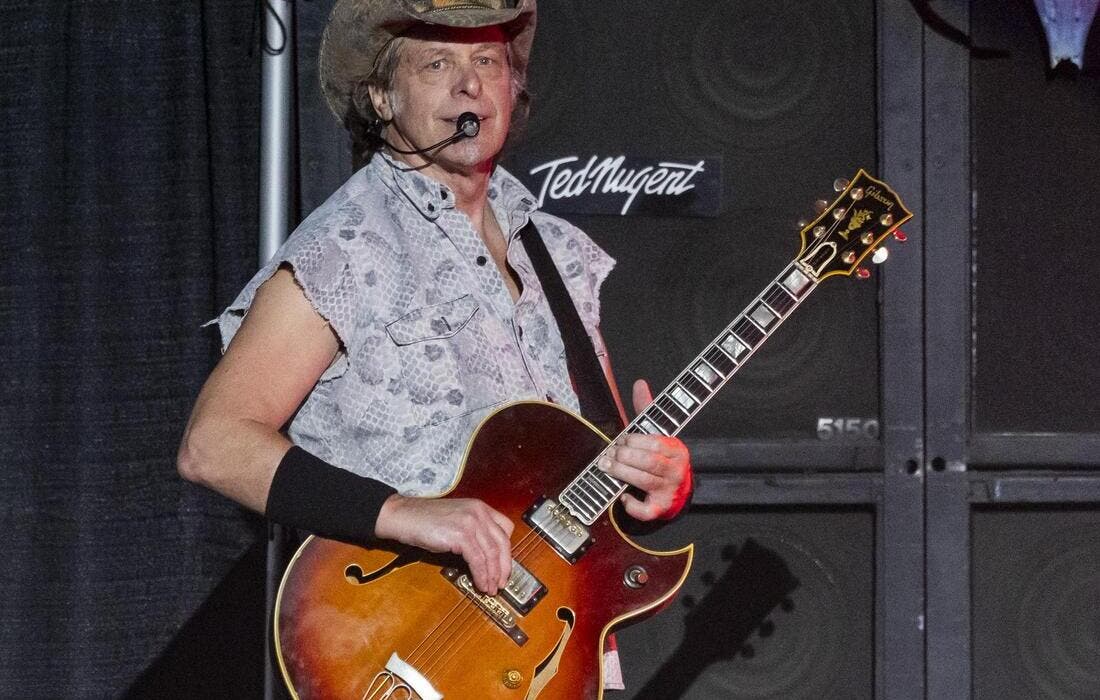 Promotional image for Ted Nugent tickets at Warner Vineyards Paw Paw on Aug 30, 2025