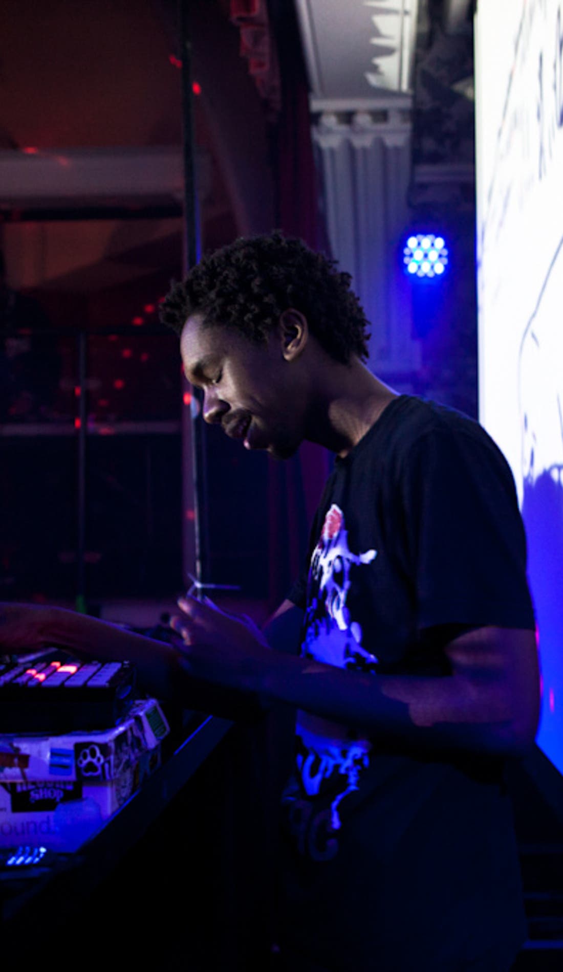 Teebs promotional image for upcoming events and ticket sales