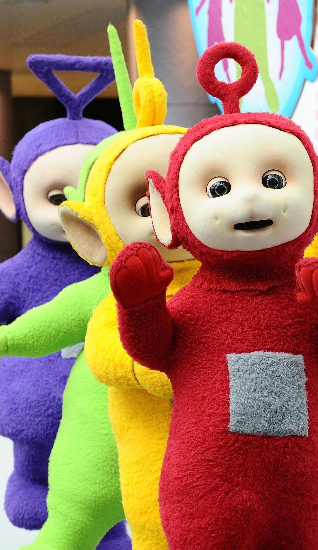 Teletubbies promotional image for upcoming events and ticket sales