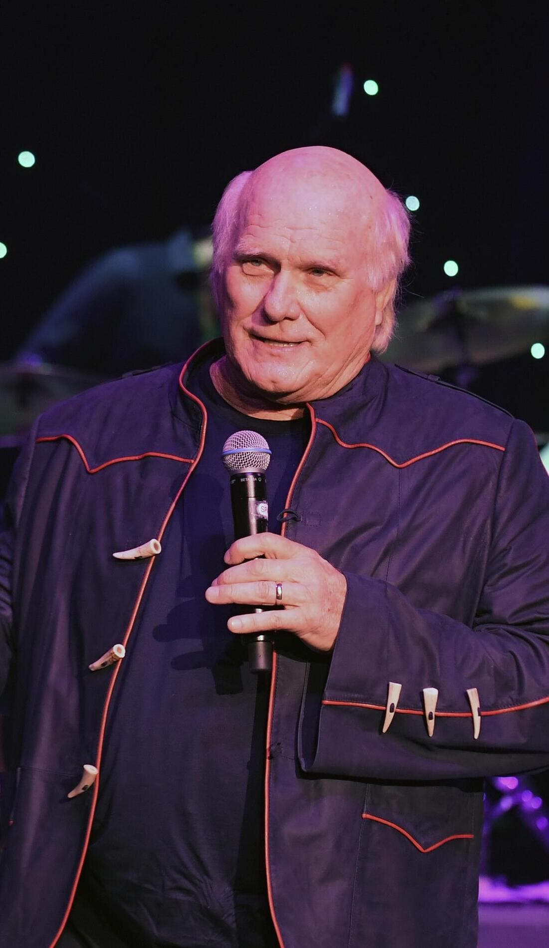 Terry Bradshaw promotional image for upcoming events and ticket sales