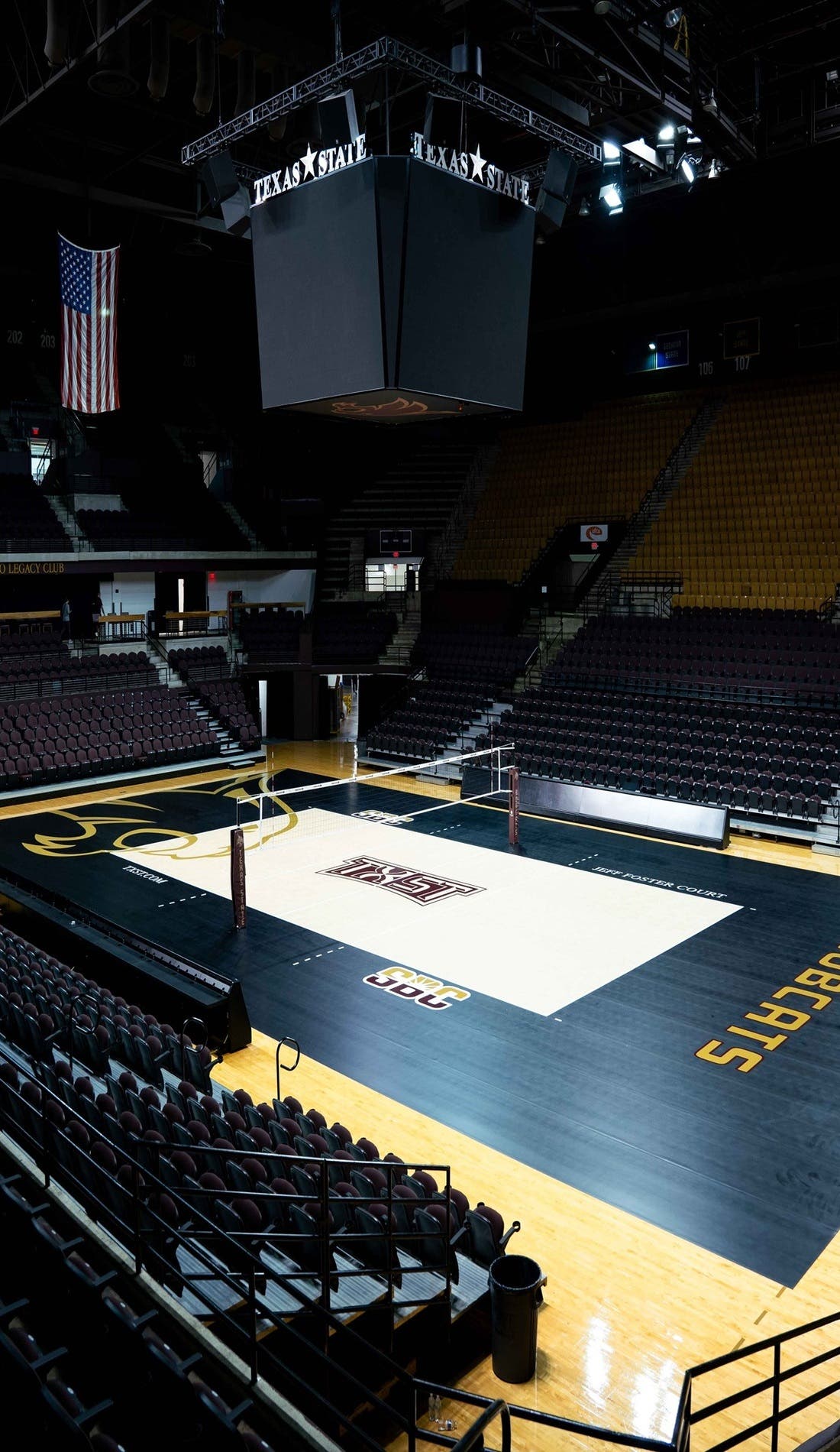 Texas State Bobcats Womens Volleyball promotional image for upcoming events and ticket sales