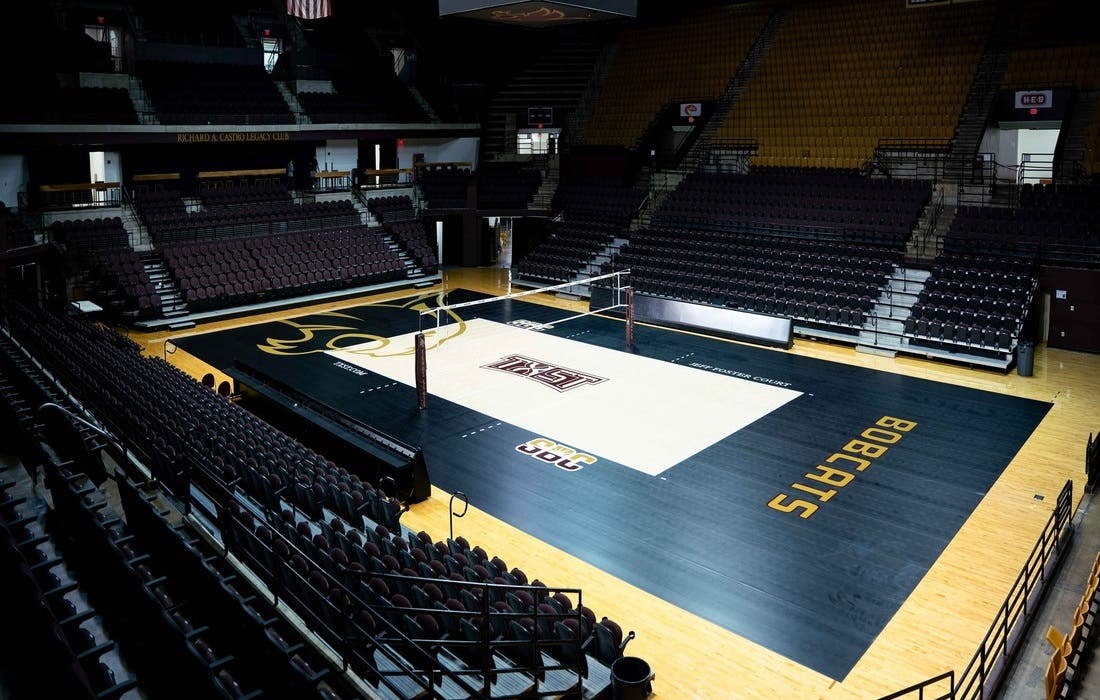 Promotional image for Louisiana Ragin' Cajuns at Texas State Bobcats Womens Volleyball tickets at Strahan Arena at the University Events Center on Sep 27, 2025