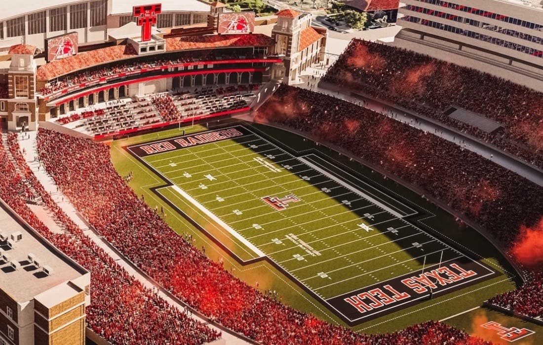 Promotional image for BYU at Texas Tech tickets at Jones AT&T Stadium on Nov 8, 2025