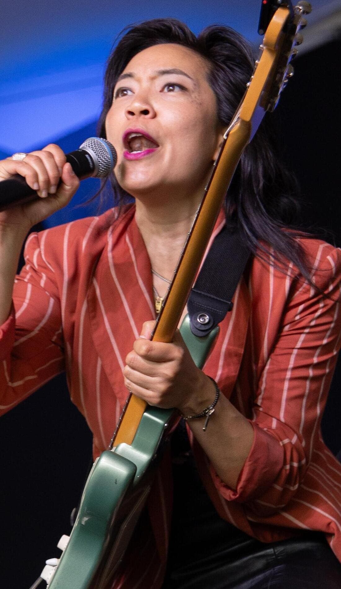 Thao (of the Get Down Stay Down) promotional image for upcoming events and ticket sales