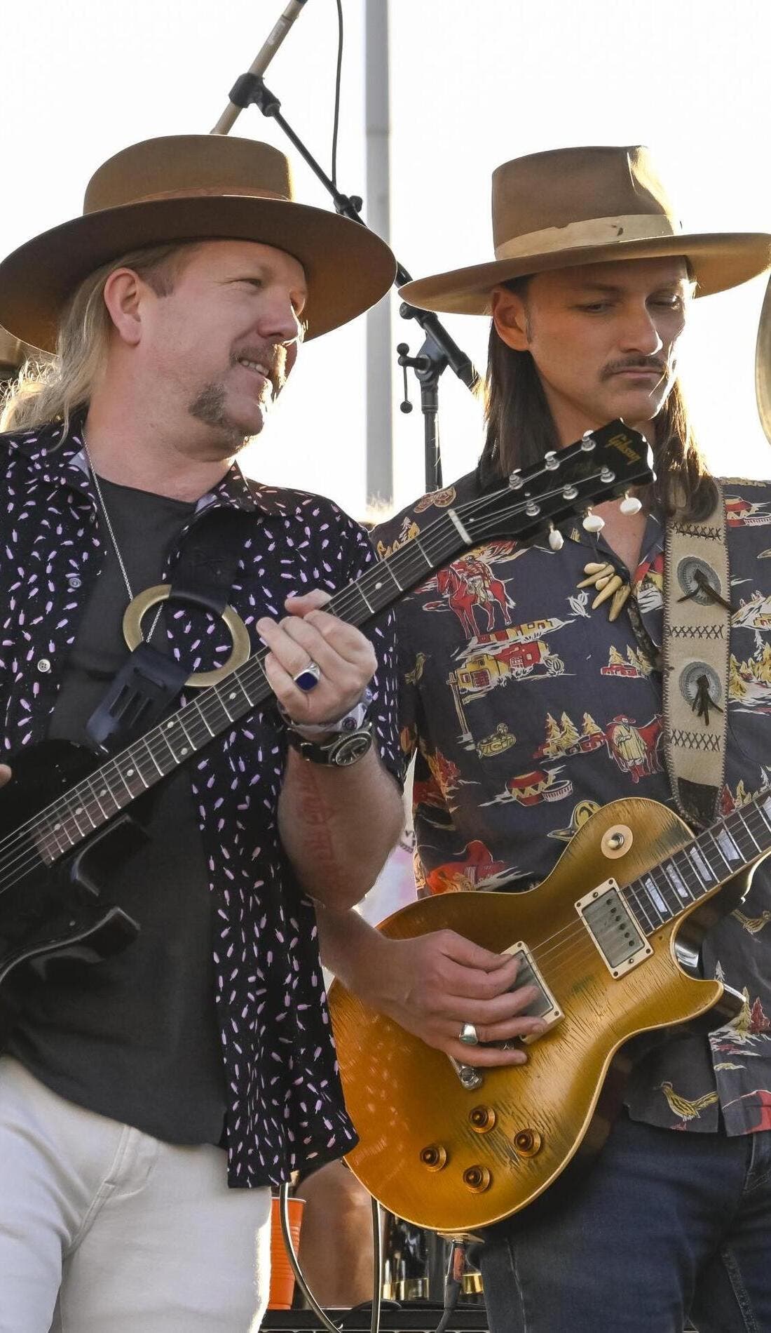 The Allman Betts Band promotional image for upcoming events and ticket sales