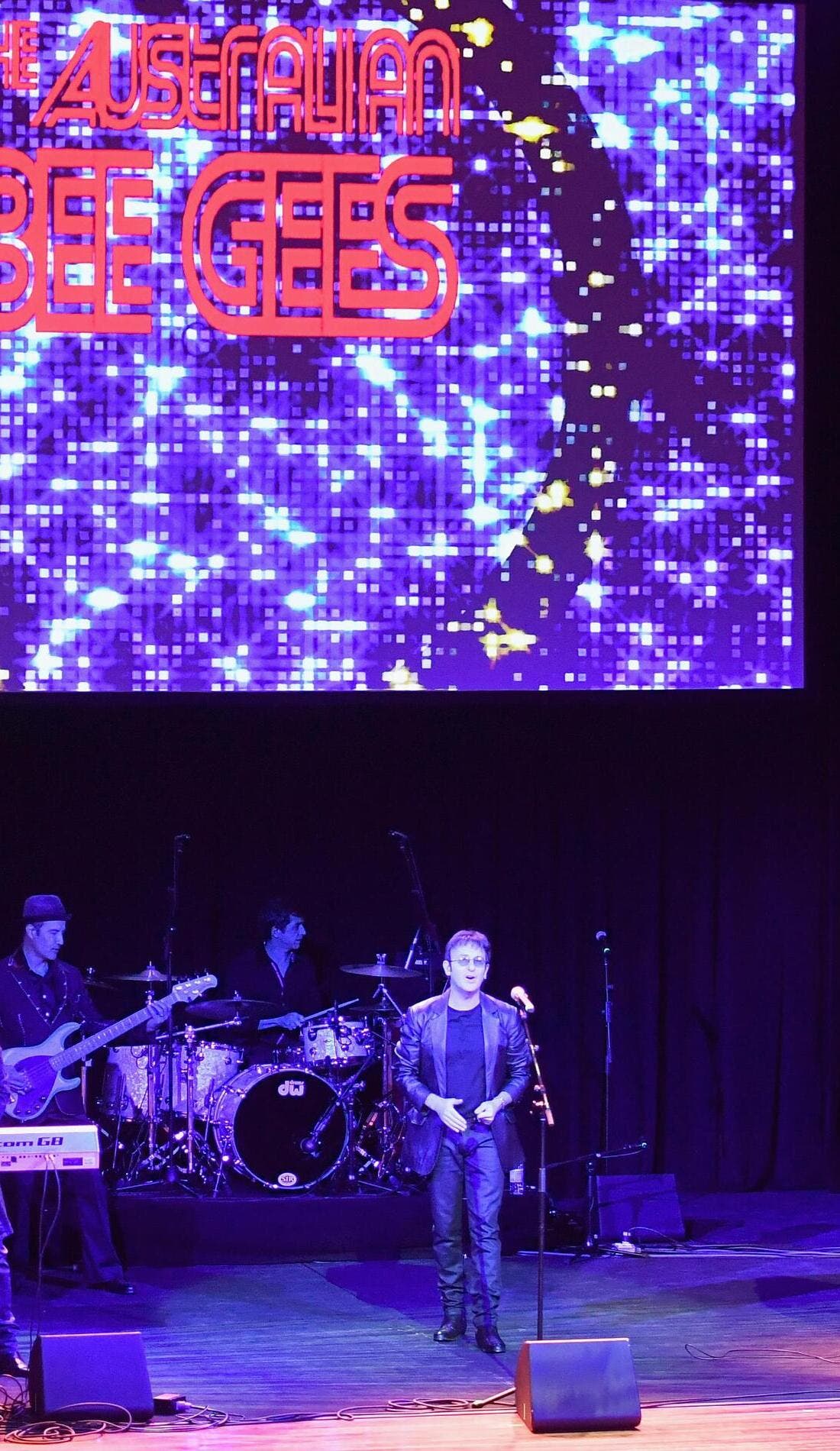 The Australian Bee Gees Show promotional image for upcoming events and ticket sales