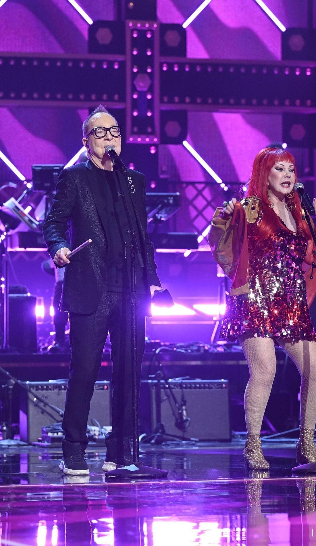 The B-52s promotional image for upcoming events and ticket sales