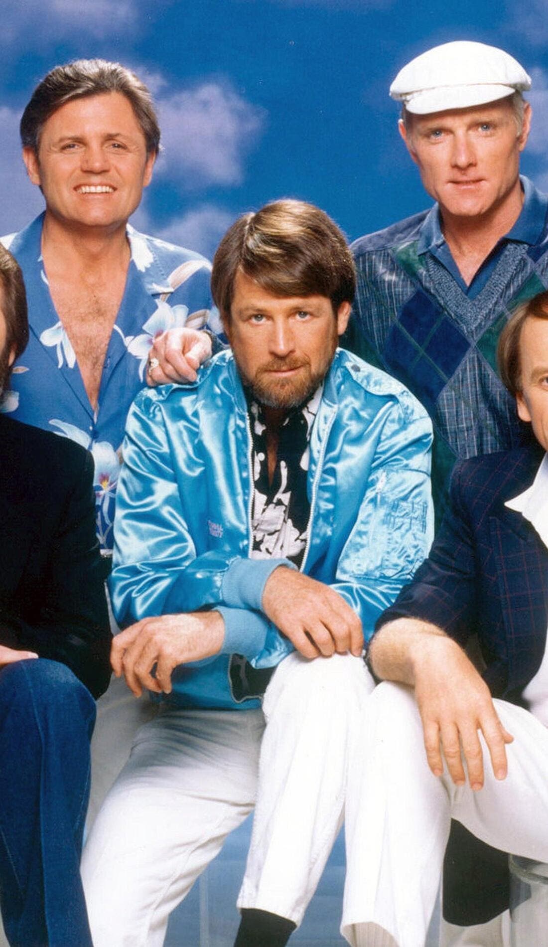 The Beach Boys promotional image for upcoming events and ticket sales