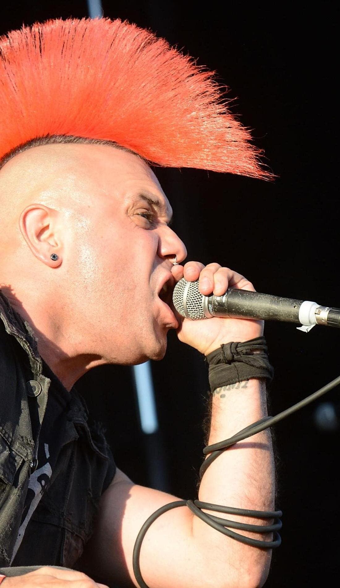 The Casualties promotional image for upcoming events and ticket sales