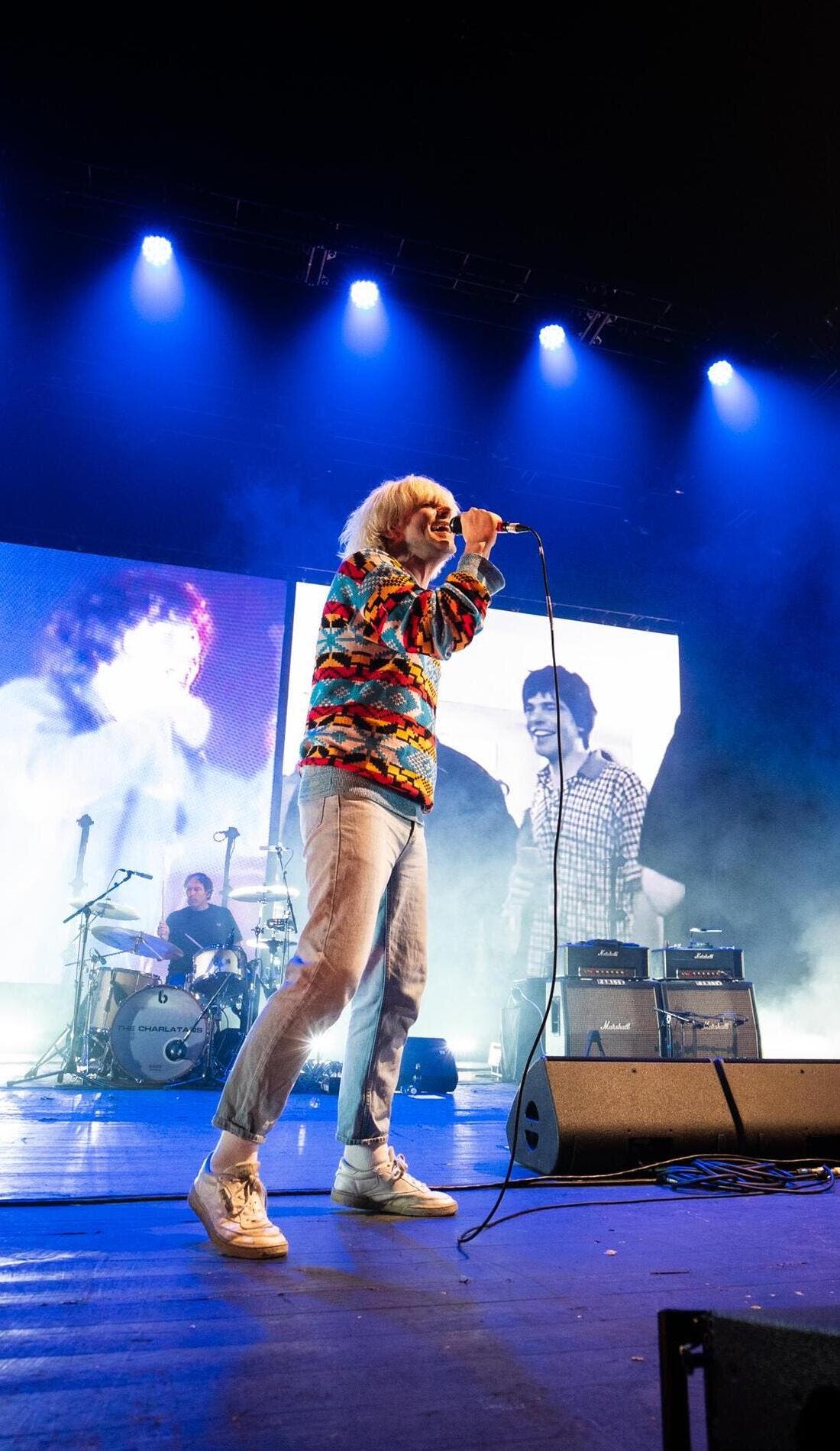 The Charlatans UK promotional image for upcoming events and ticket sales