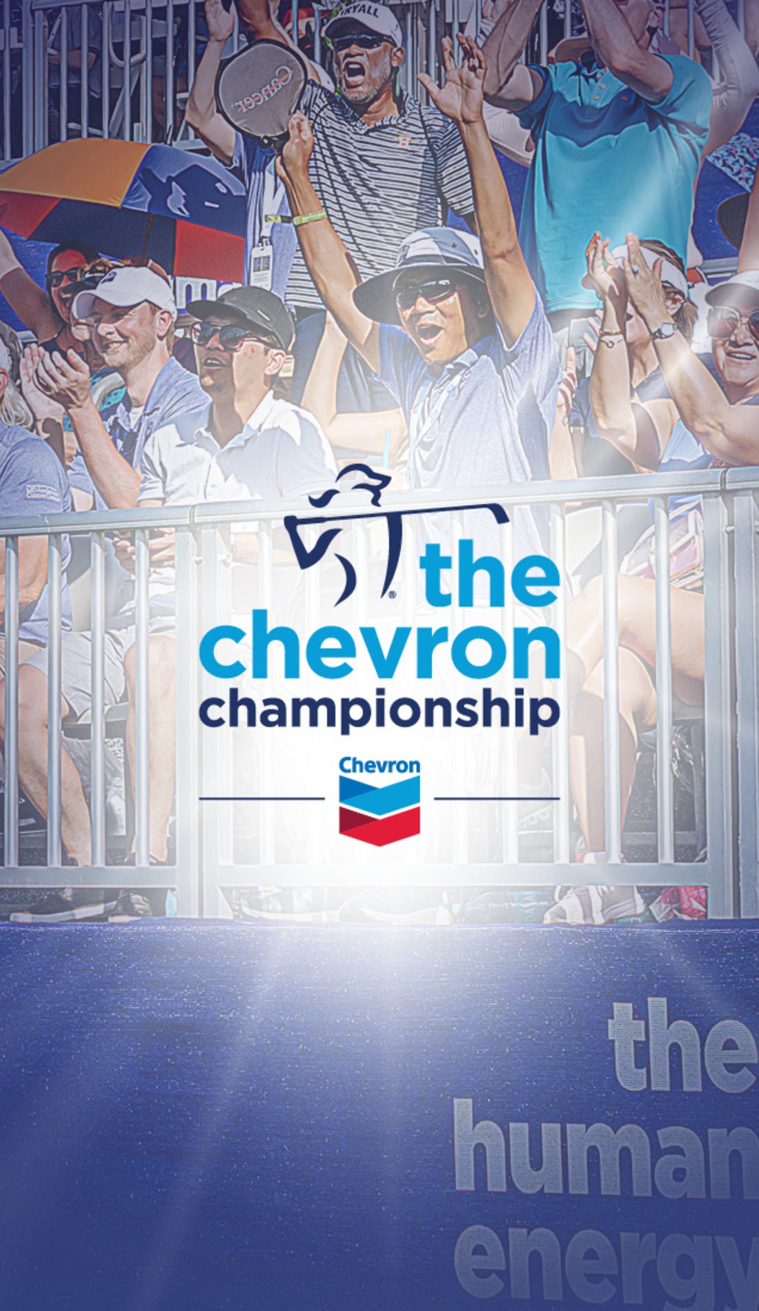 The Chevron Championship promotional image for upcoming events and ticket sales