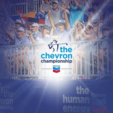 Promotional image of The Chevron Championship