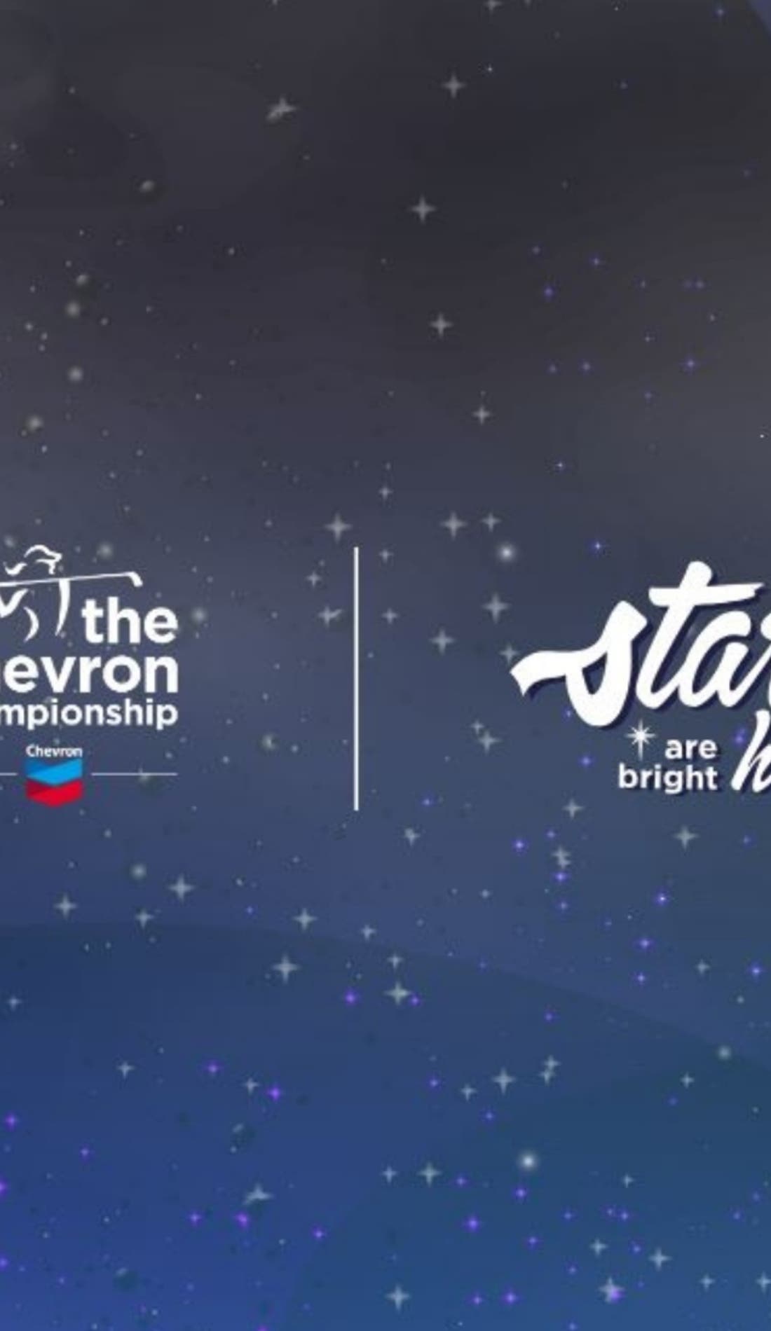 The Chevron Championship promotional image for upcoming events and ticket sales
