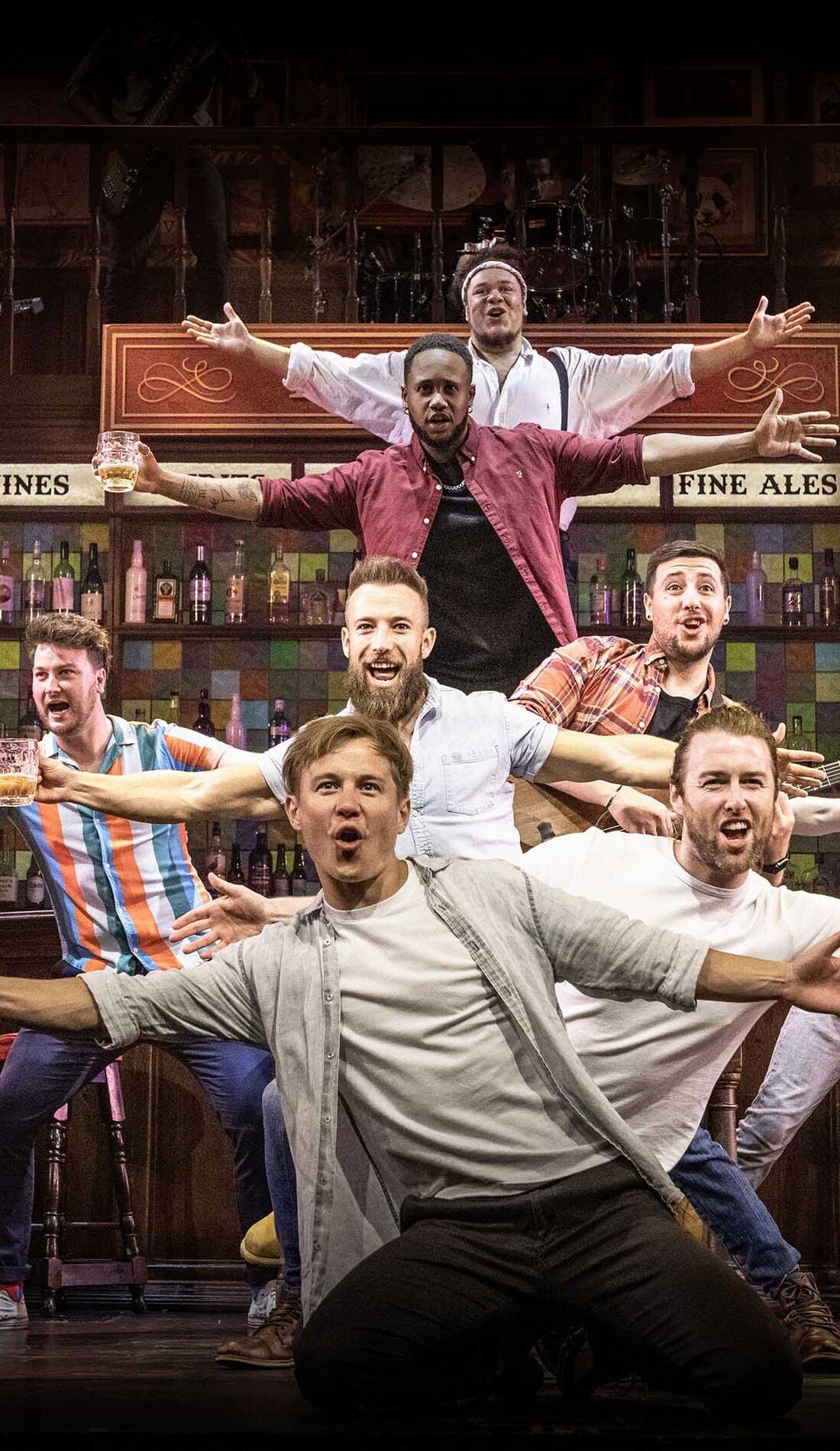 The Choir of Man promotional image for upcoming events and ticket sales
