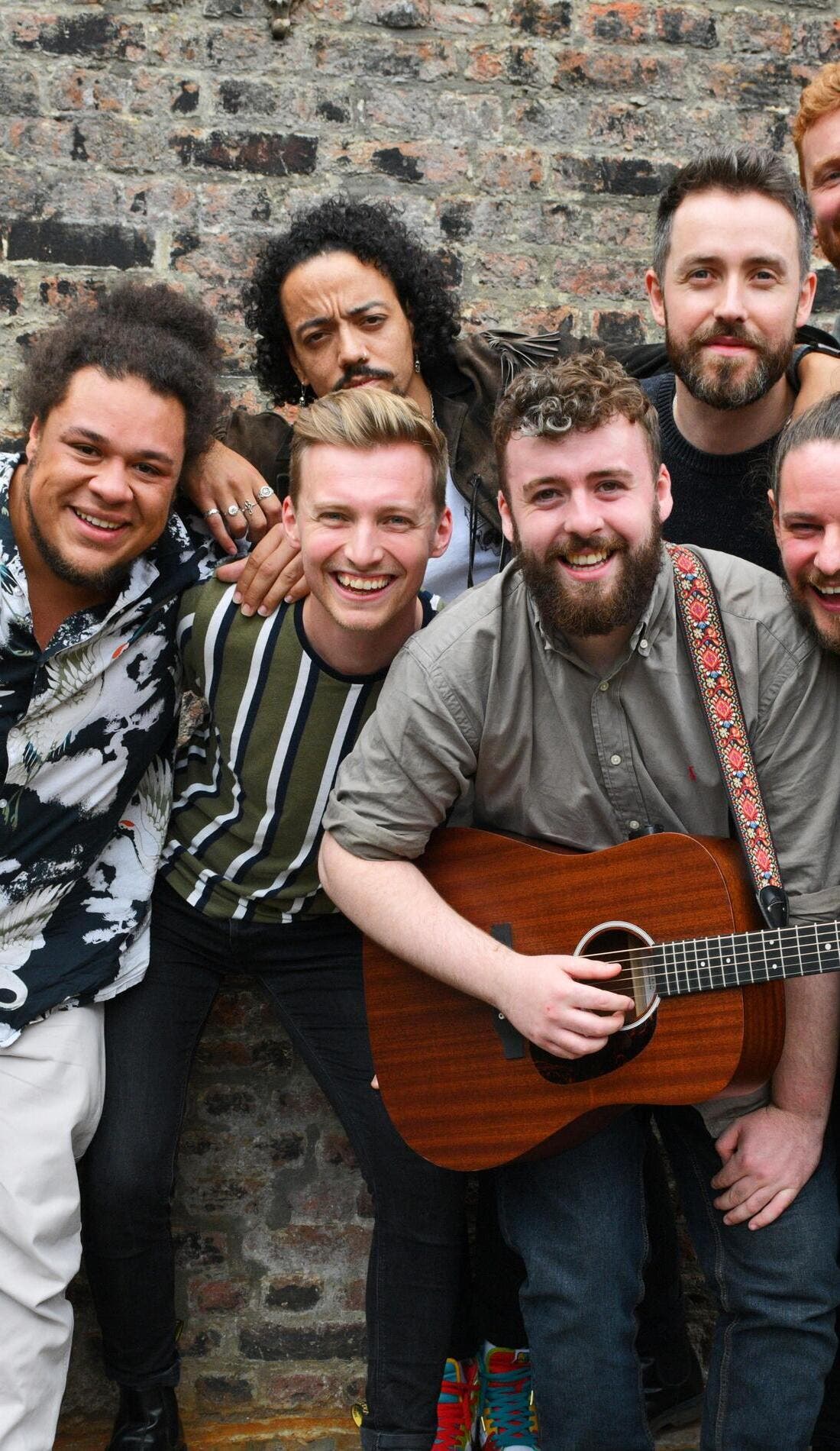 The Choir of Man promotional image for upcoming events and ticket sales