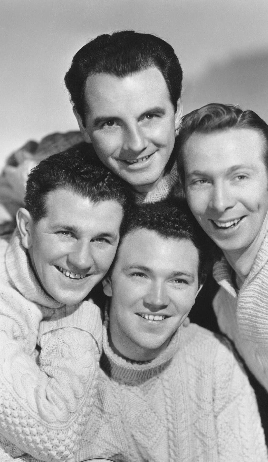 The Clancy Brothers promotional image for upcoming events and ticket sales