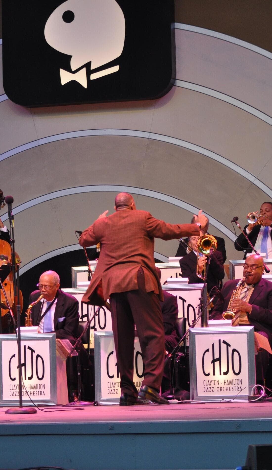 The Clayton-Hamilton Jazz Orchestra promotional image for upcoming events and ticket sales