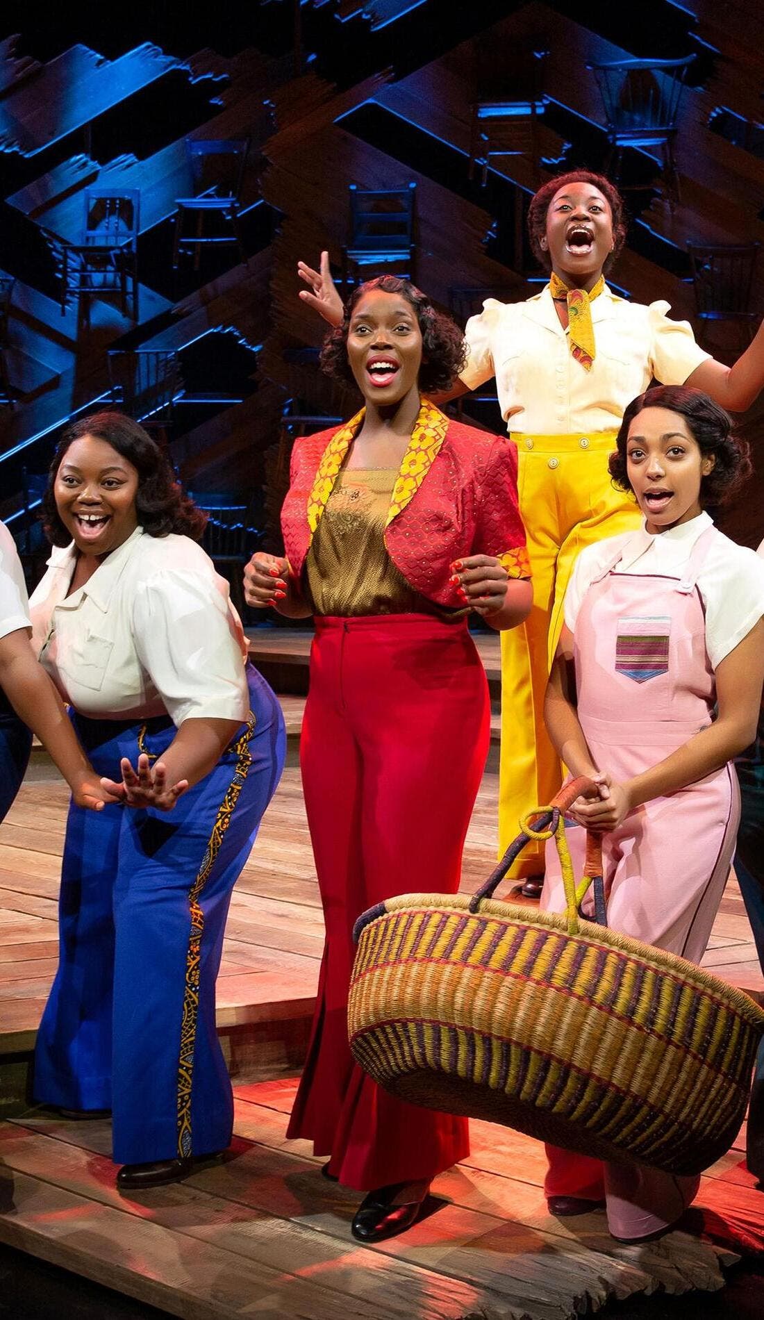 The Color Purple promotional image for upcoming events and ticket sales in New York