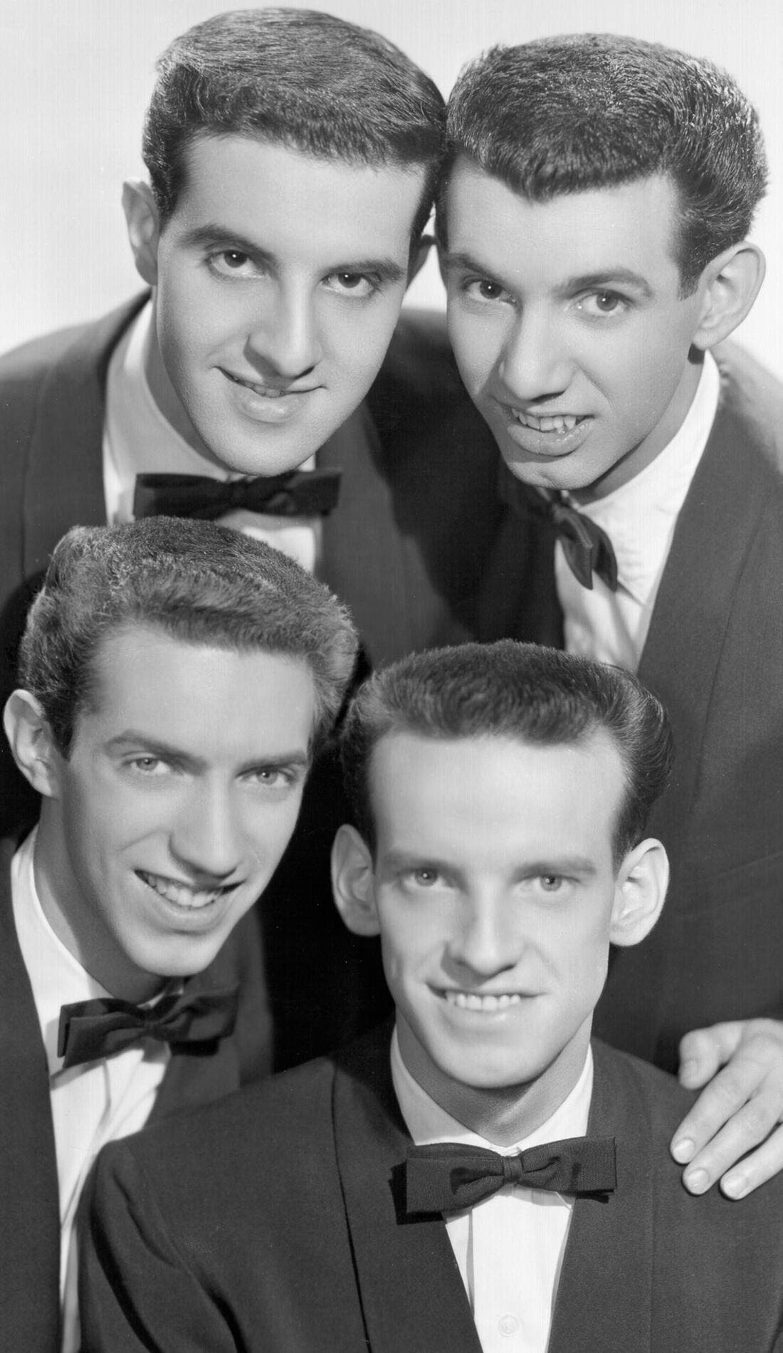 The Crew-Cuts promotional image for upcoming events and ticket sales