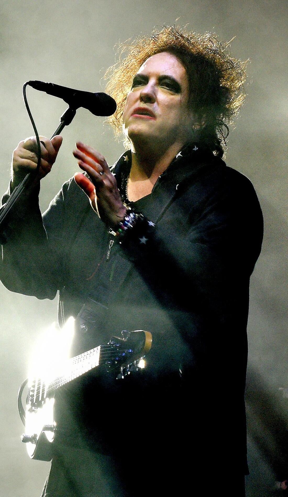 The Cure promotional image for upcoming events and ticket sales