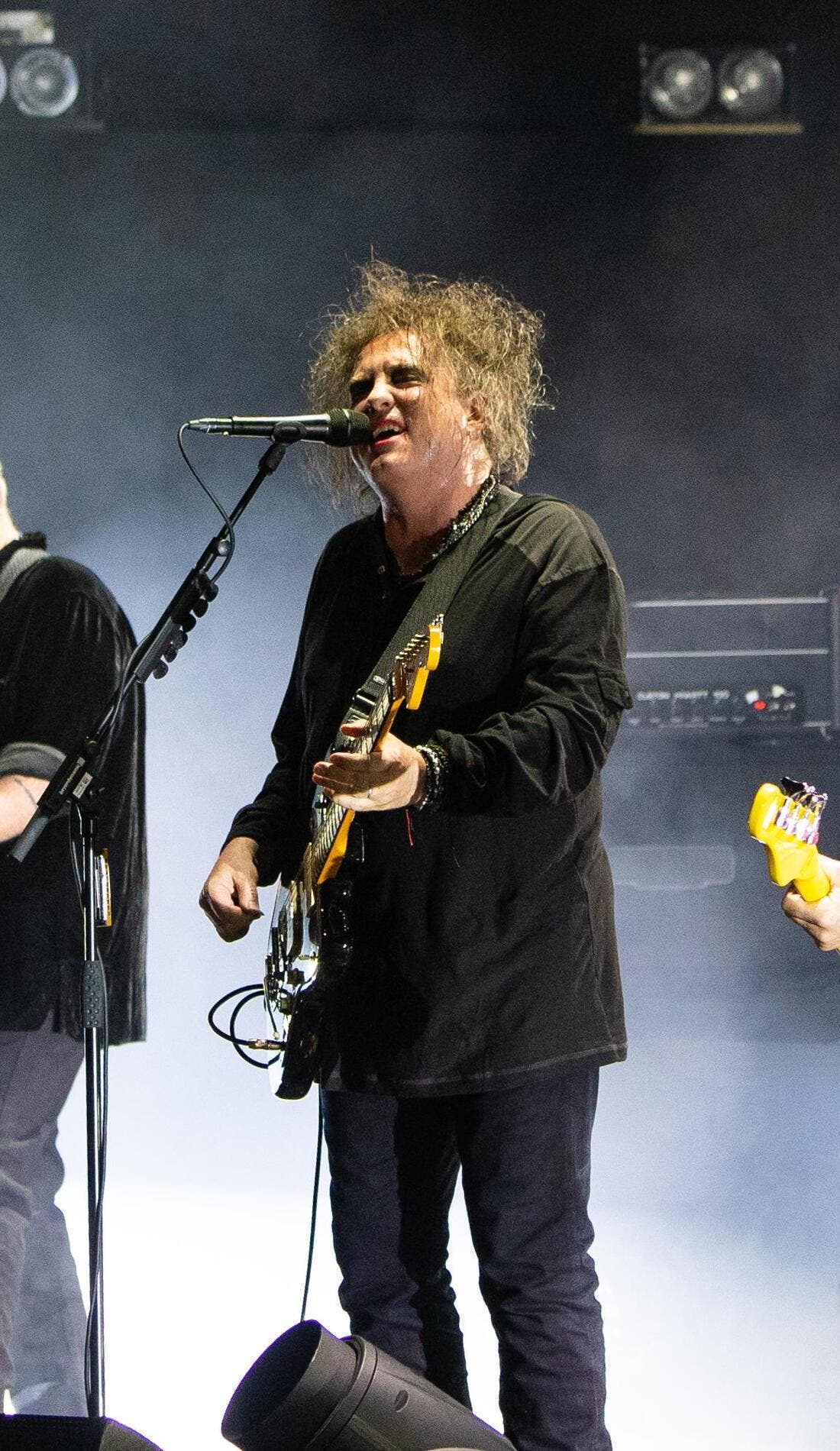 The Cure promotional image for upcoming events and ticket sales