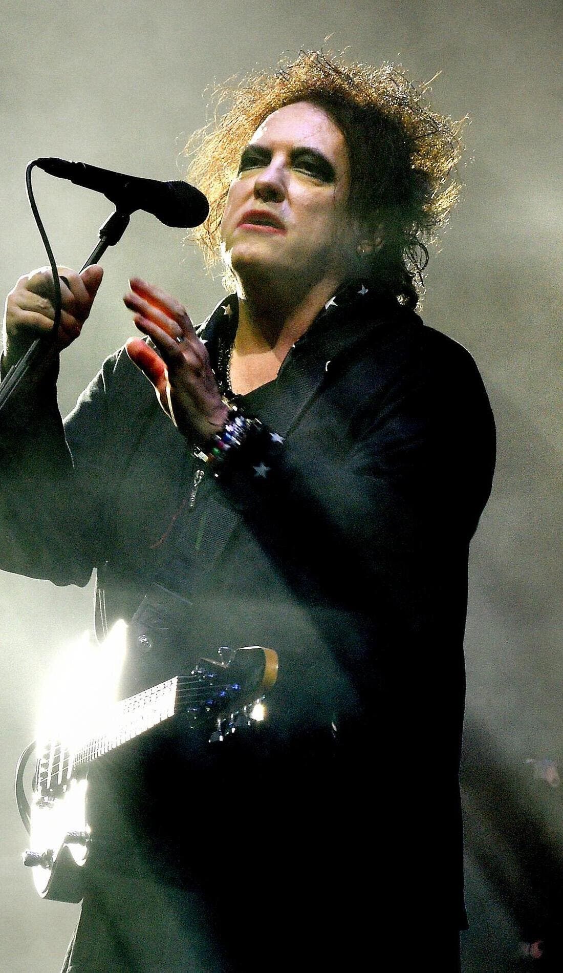 The Cure promotional image for upcoming events and ticket sales