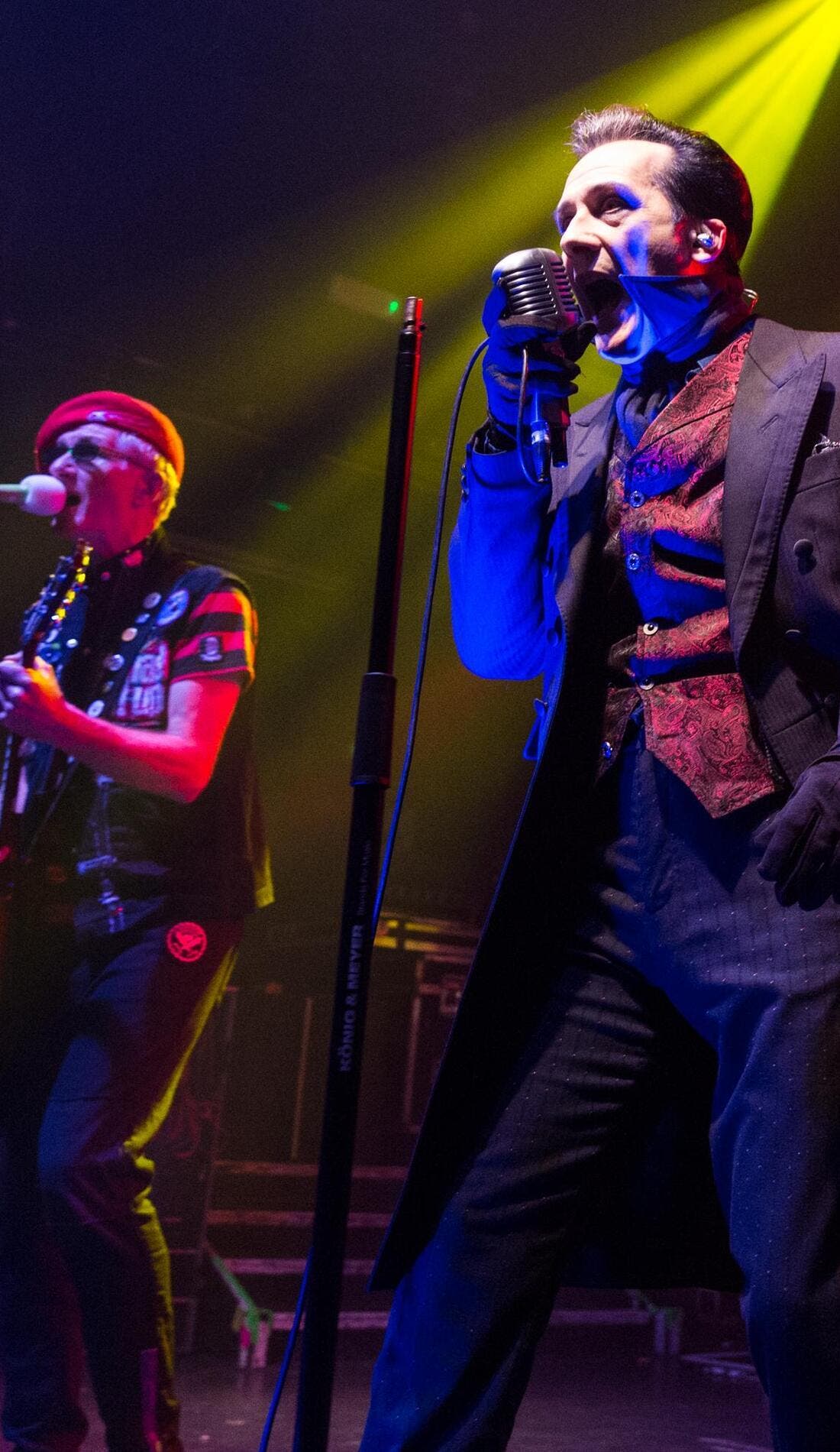 The Damned promotional image for upcoming events and ticket sales