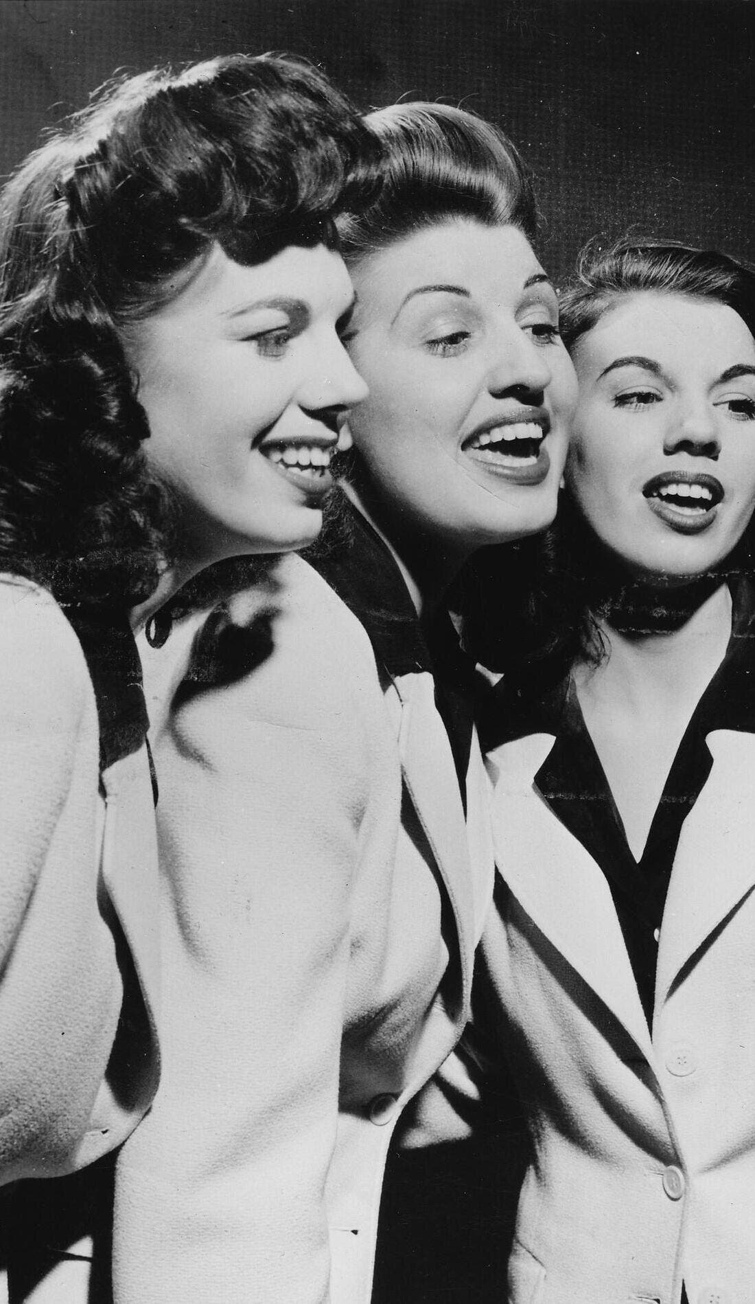 The Dinning Sisters promotional image for upcoming events and ticket sales