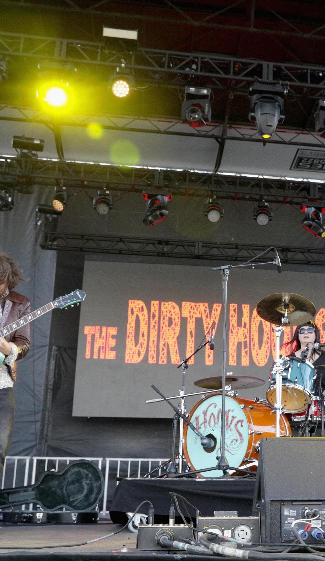 The Dirty Hooks promotional image for upcoming events and ticket sales