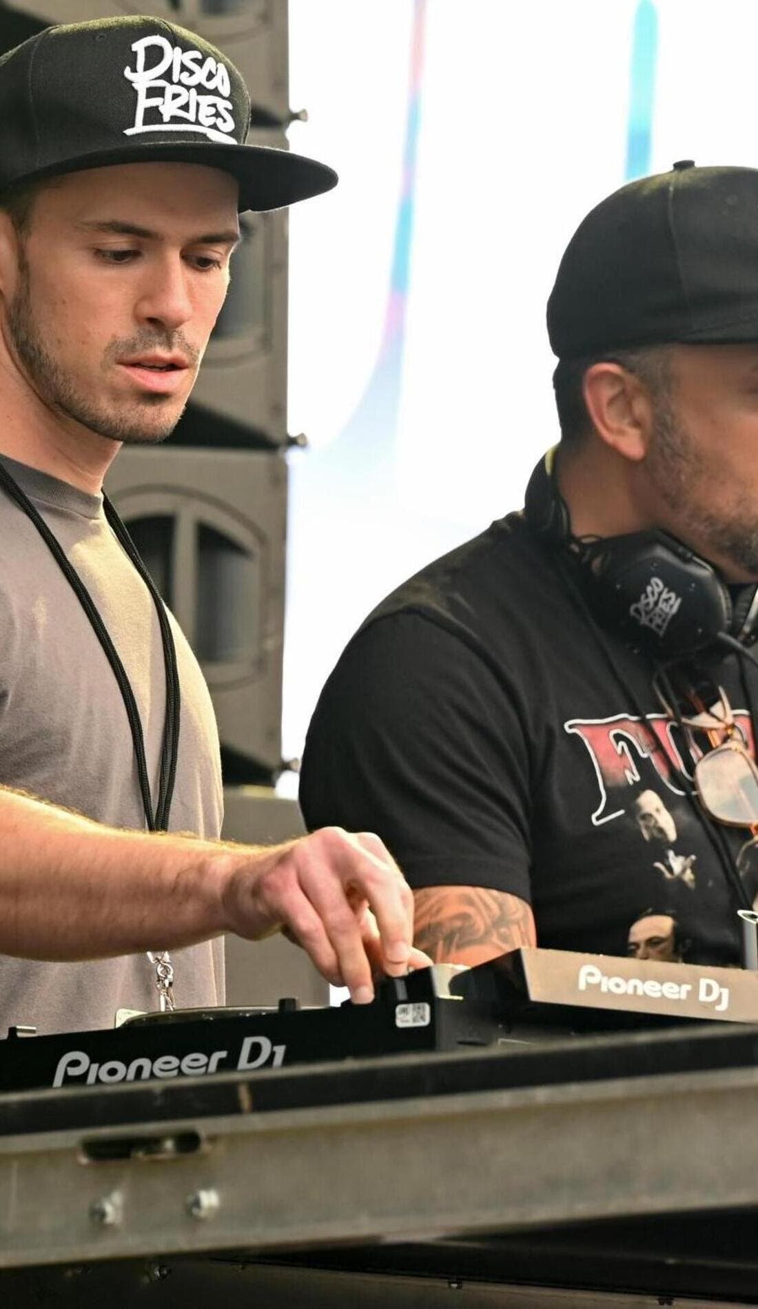 The Disco Fries promotional image for upcoming events and ticket sales