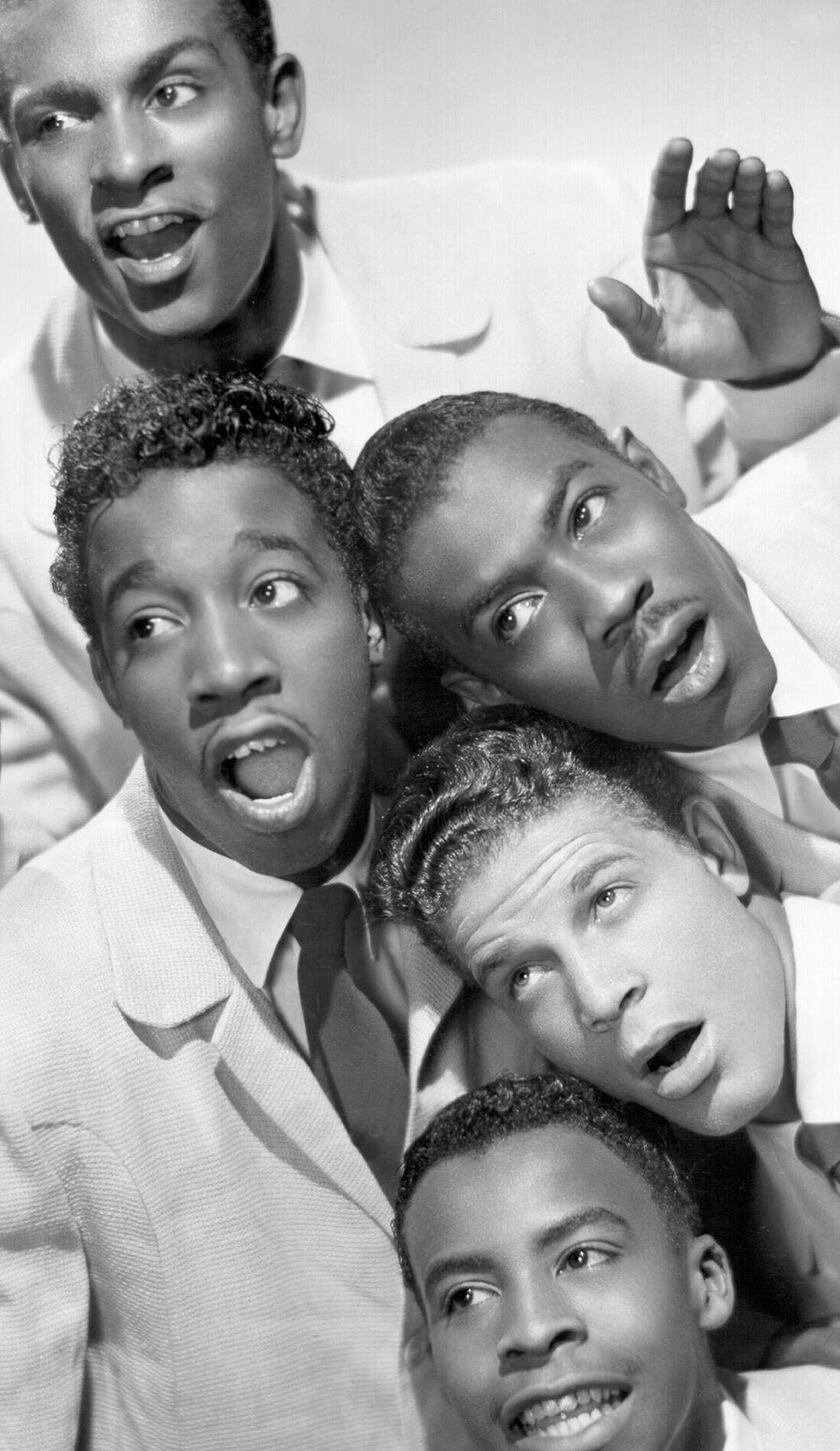 The Five Satins promotional image for upcoming events and ticket sales