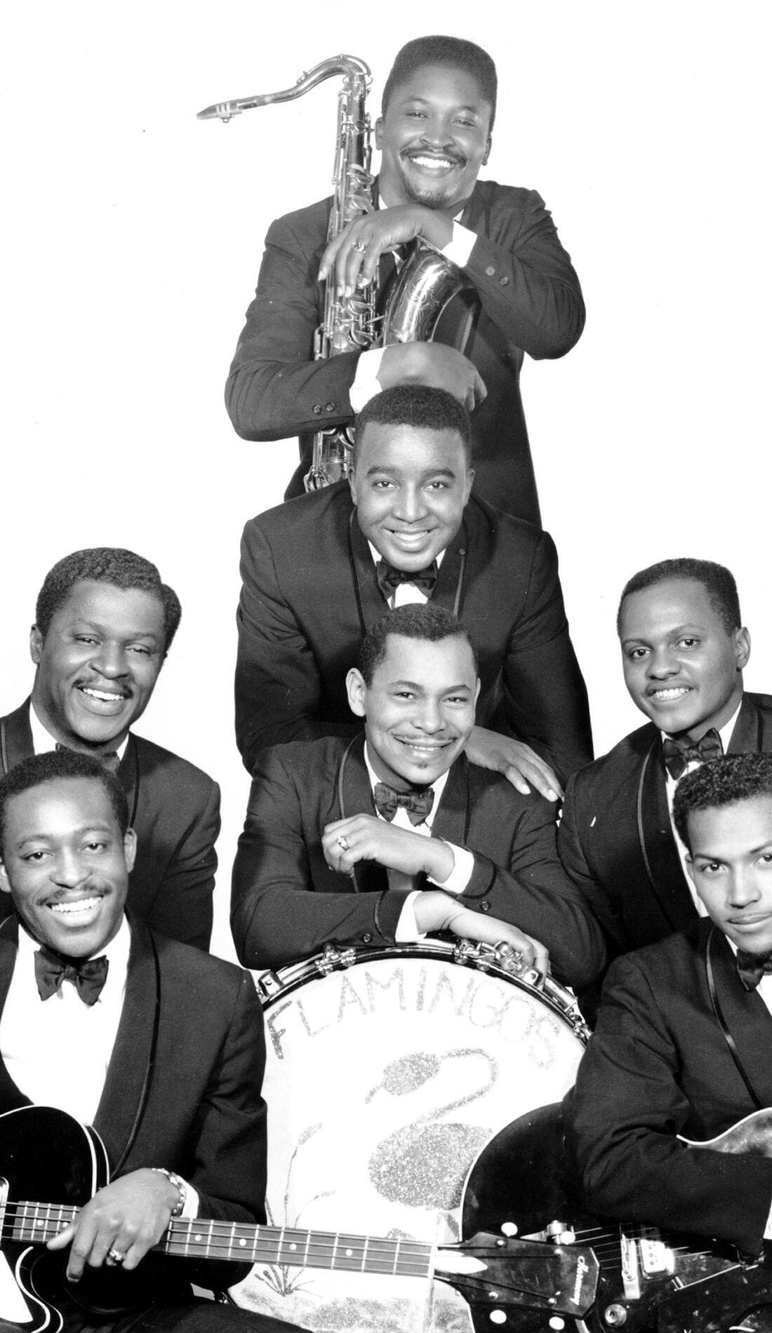 The Flamingos promotional image for upcoming events and ticket sales