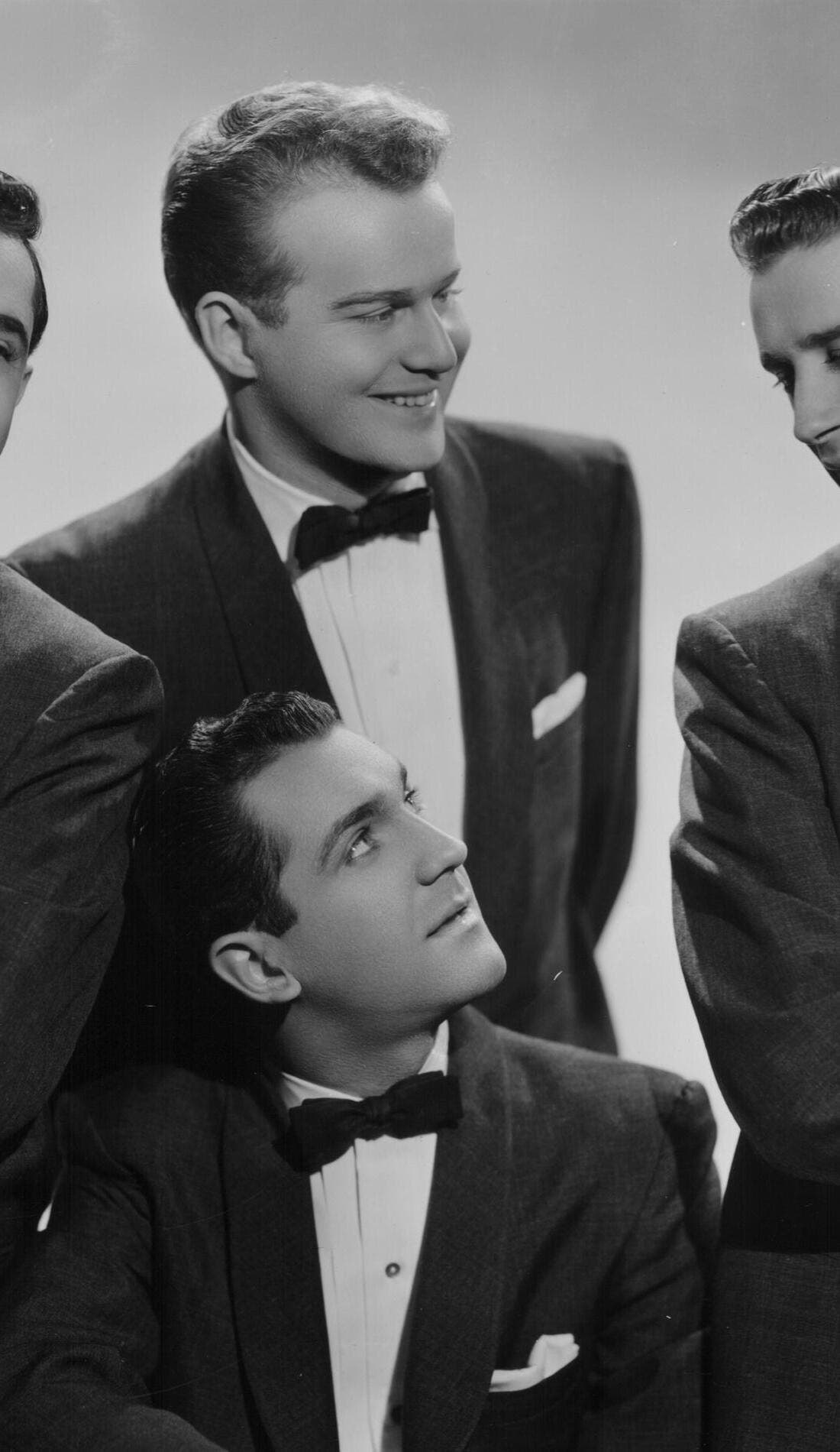 The Four Lads promotional image for upcoming events and ticket sales