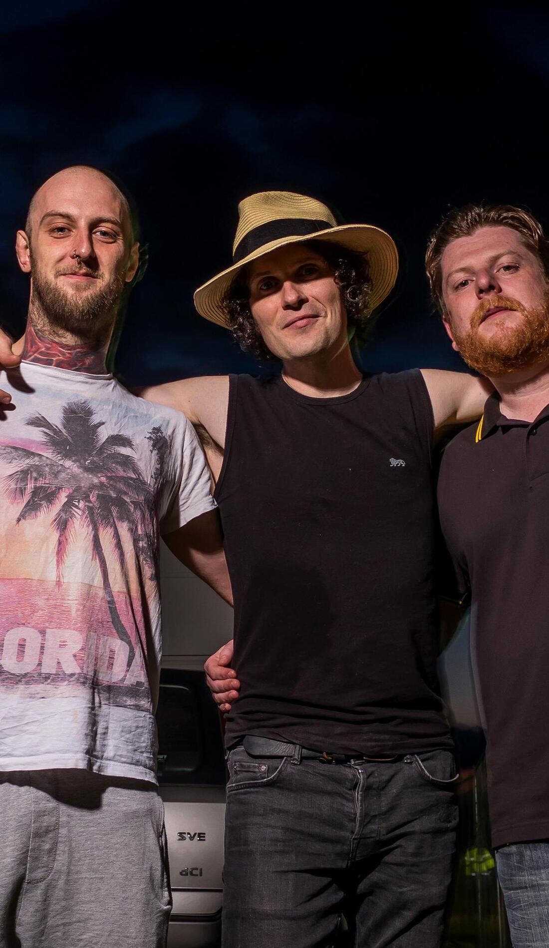 The Fratellis promotional image for upcoming events and ticket sales