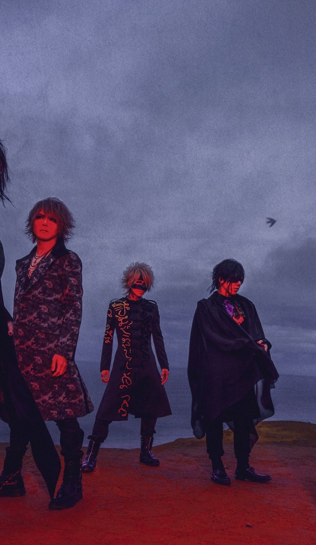 The GazettE promotional image for upcoming events and ticket sales