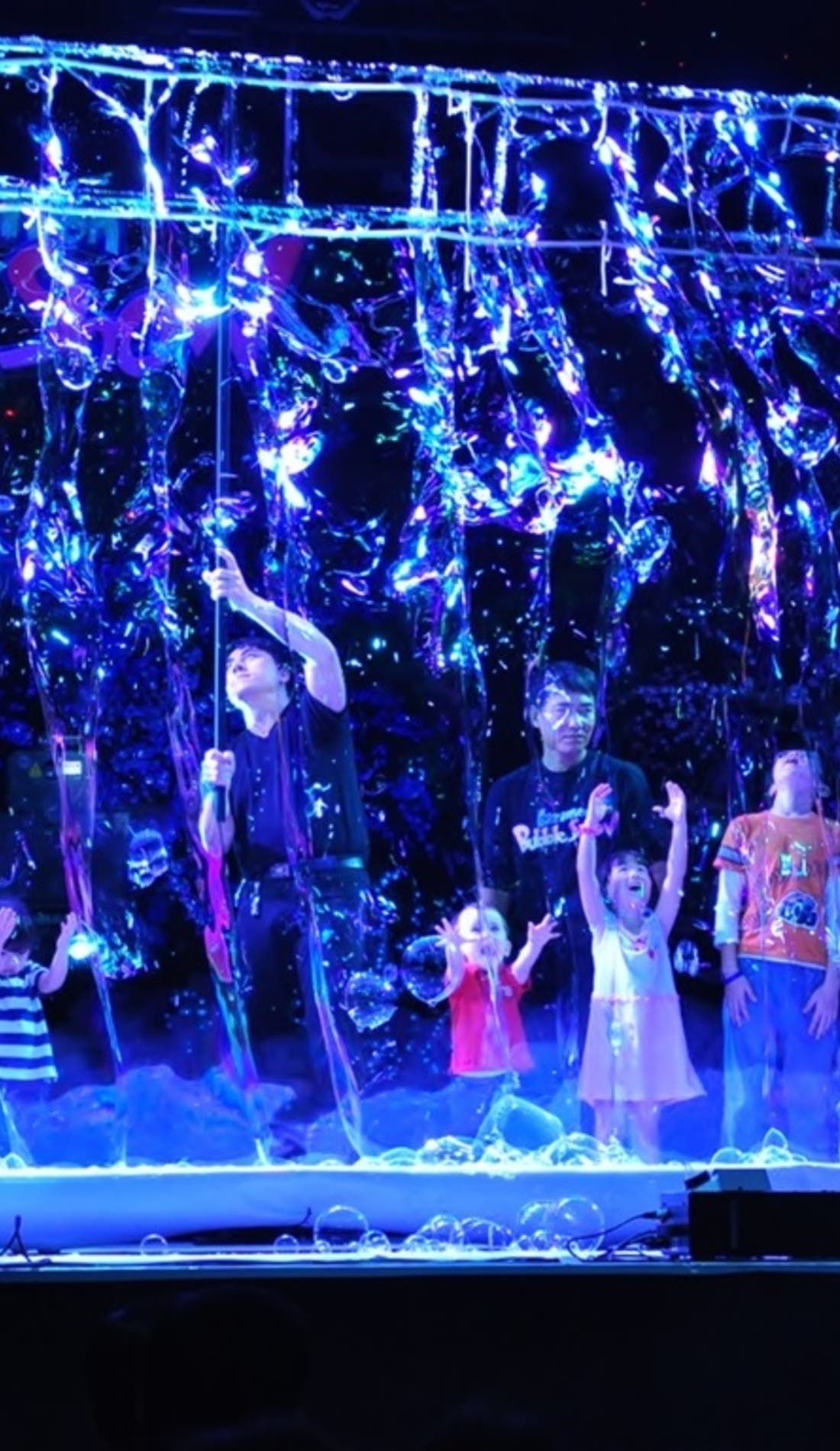 The Gazillion Bubble Show promotional image for upcoming events and ticket sales