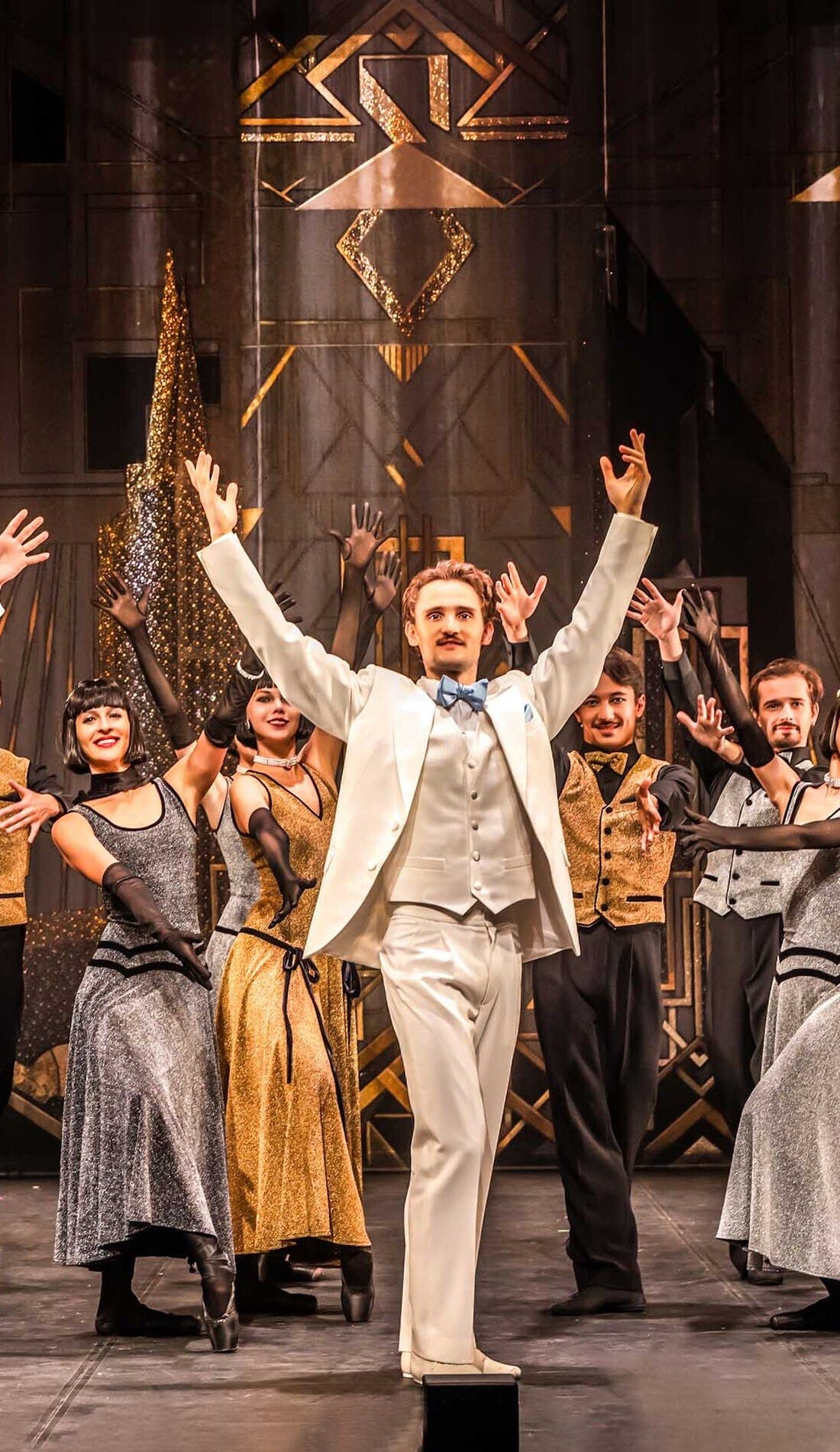 The Great Gatsby Ballet promotional image for upcoming events and ticket sales