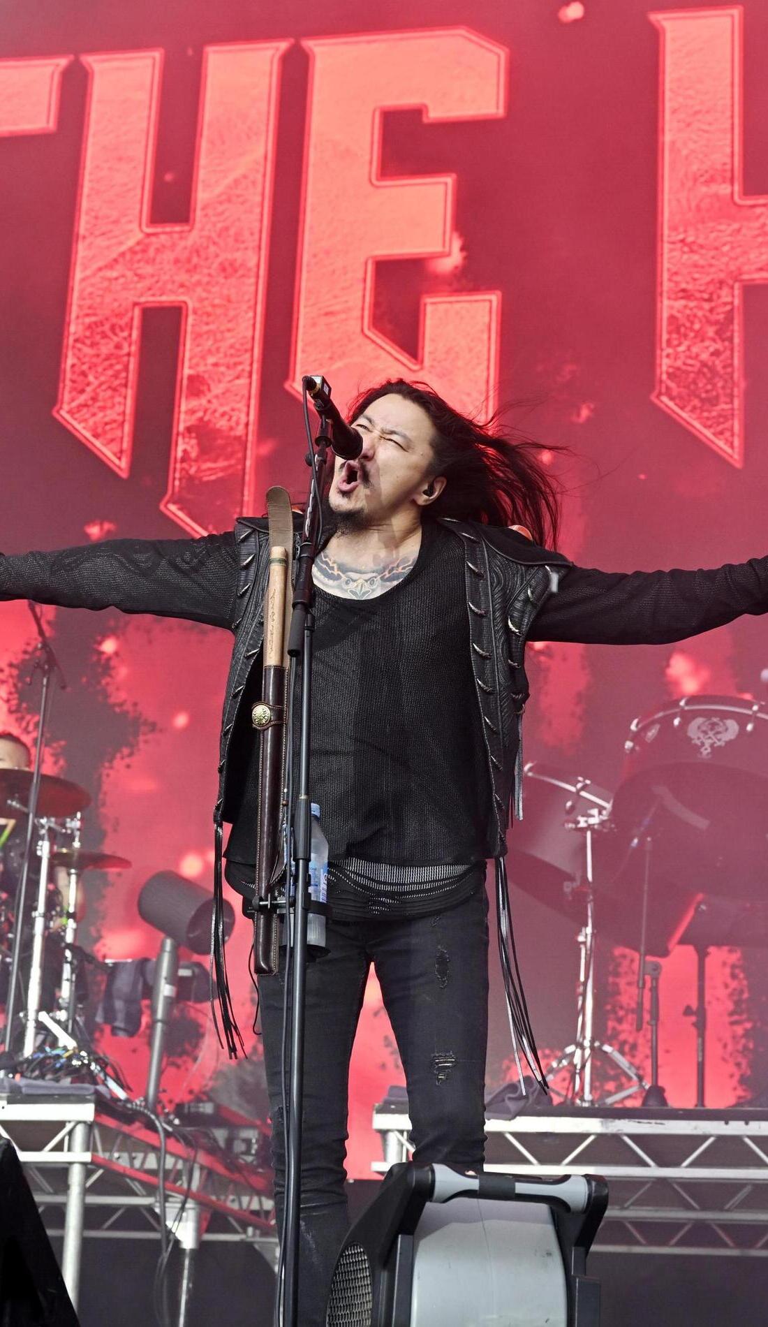 The Hu promotional image for upcoming events and ticket sales