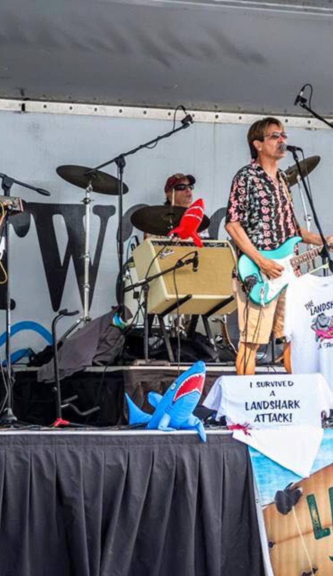 The Landsharks - Jimmy Buffett Tribute promotional image for upcoming events and ticket sales