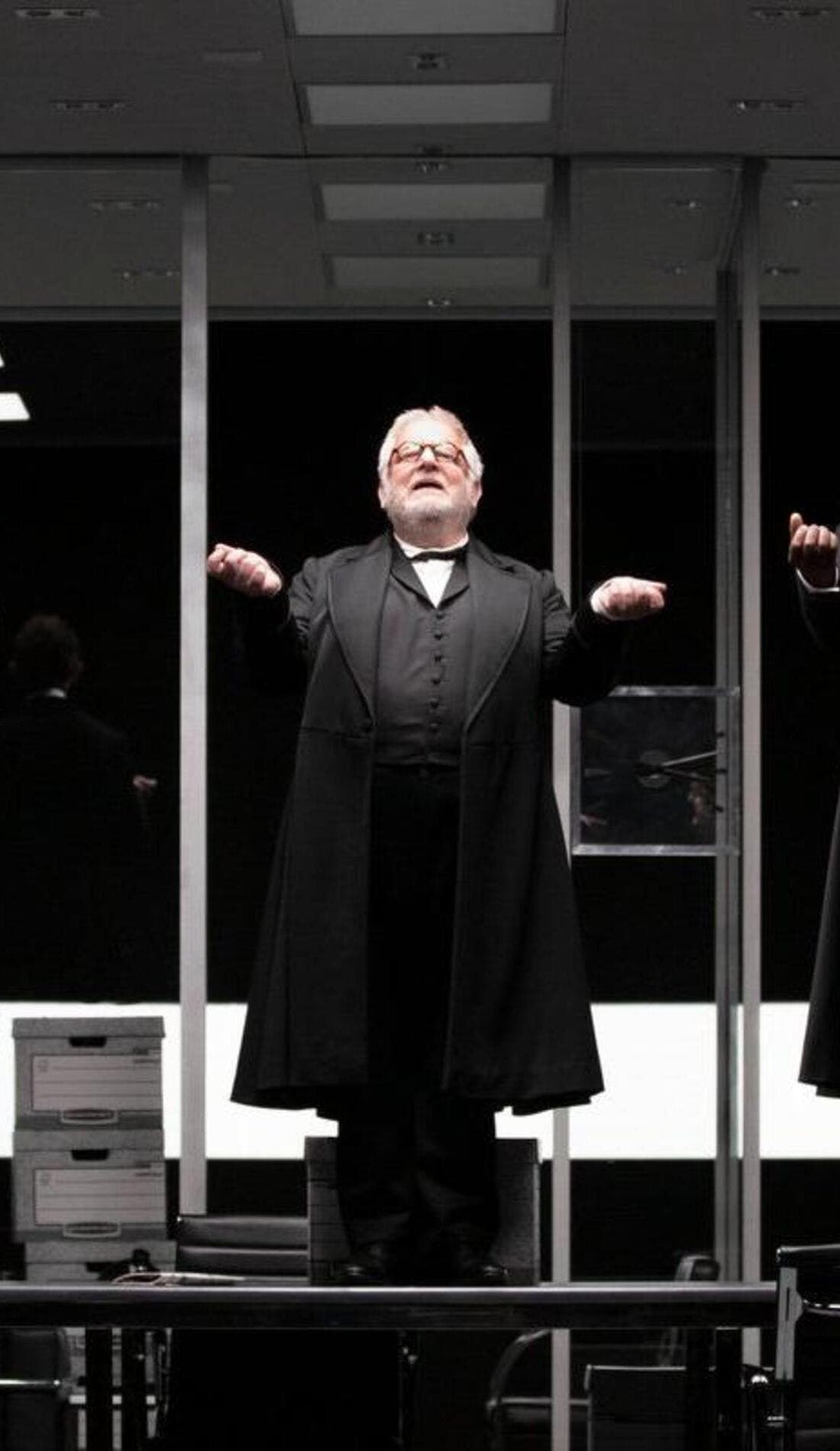 The Lehman Trilogy promotional image for upcoming events and ticket sales