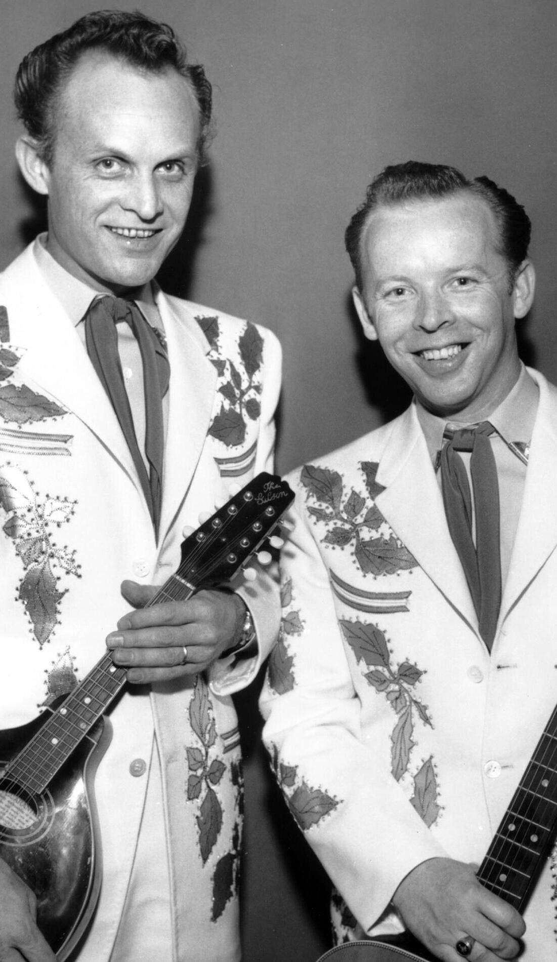 The Louvin Brothers promotional image for upcoming events and ticket sales