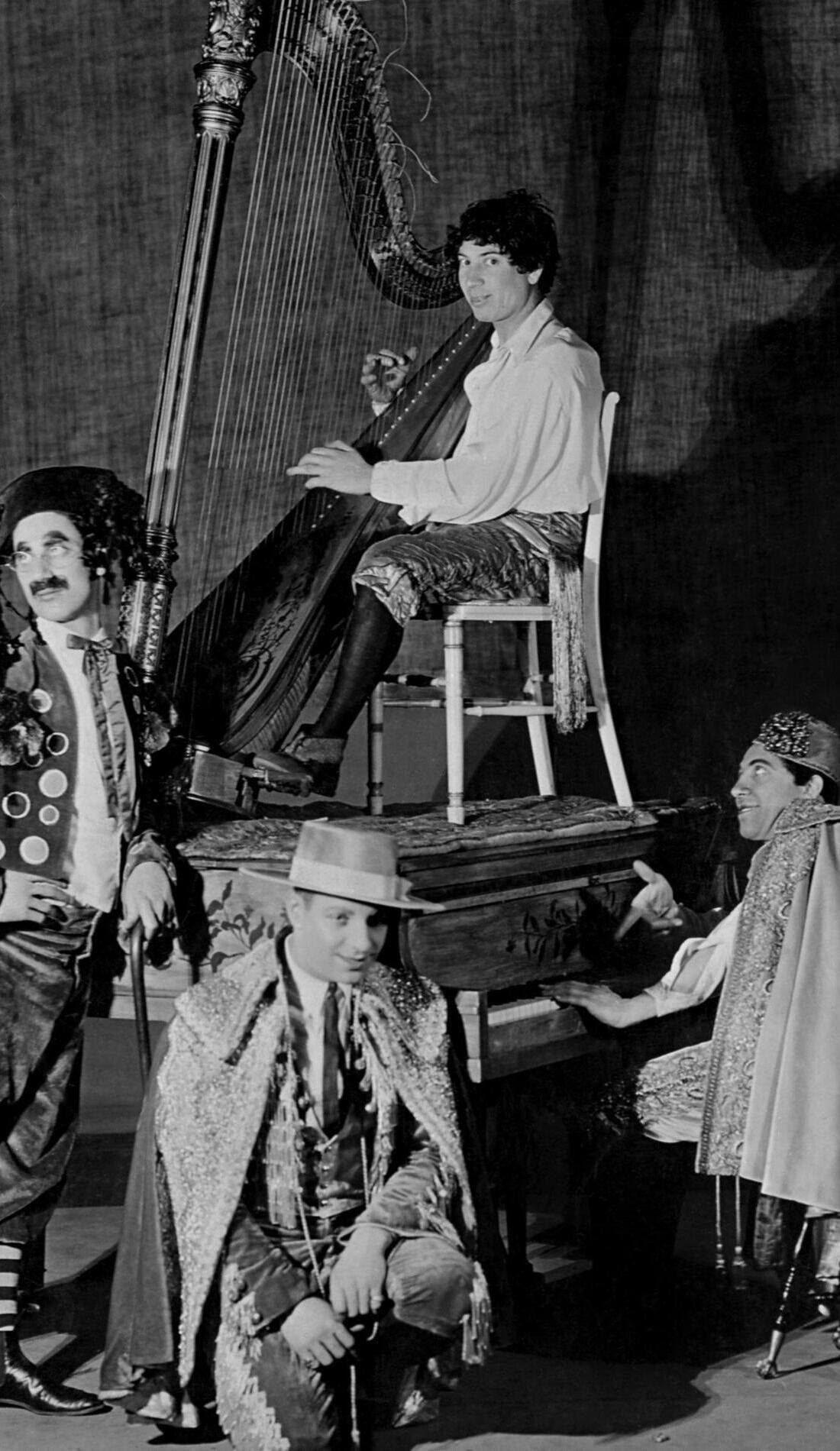 The Marx Brothers promotional image for upcoming events and ticket sales