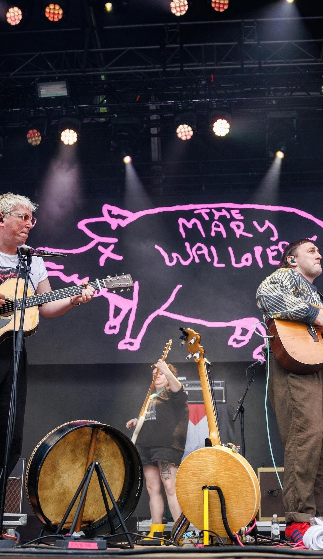 The Mary Wallopers promotional image for upcoming events and ticket sales