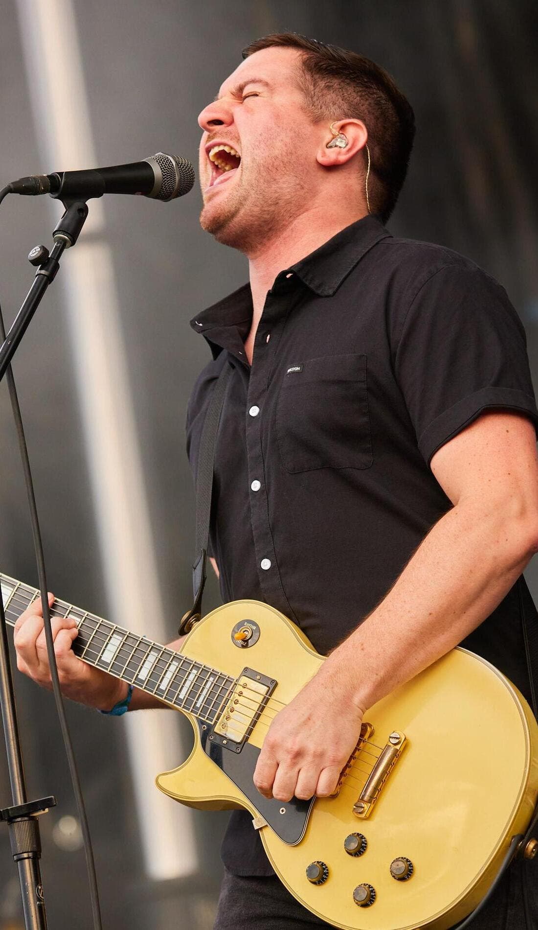 The Menzingers promotional image for upcoming events and ticket sales